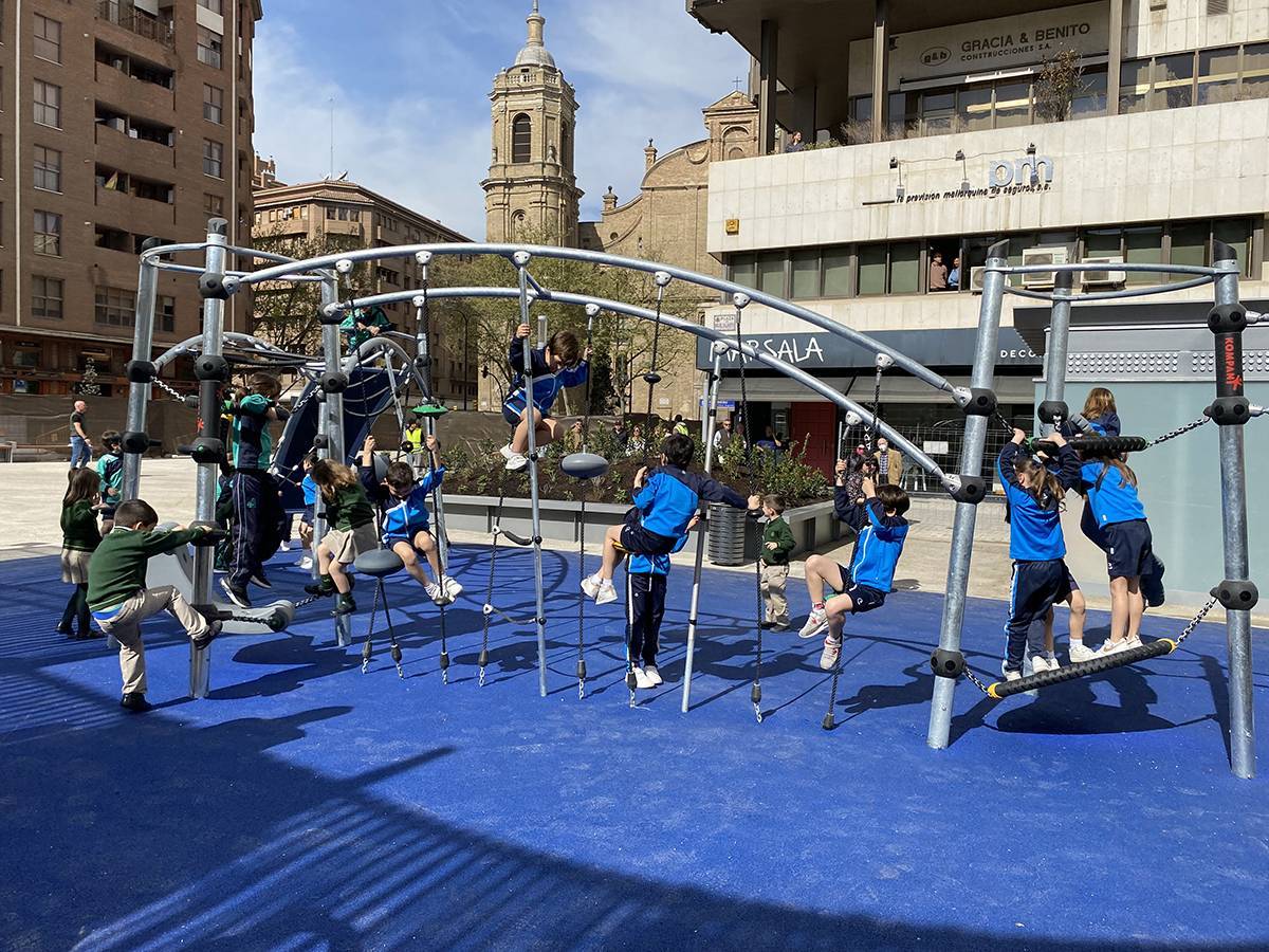 Las zonas infantiles han triunfado entre los más pequeños