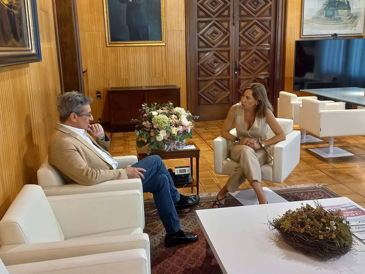 Reunión Calvo Chueca Ayuntamiento de Zaragoza
