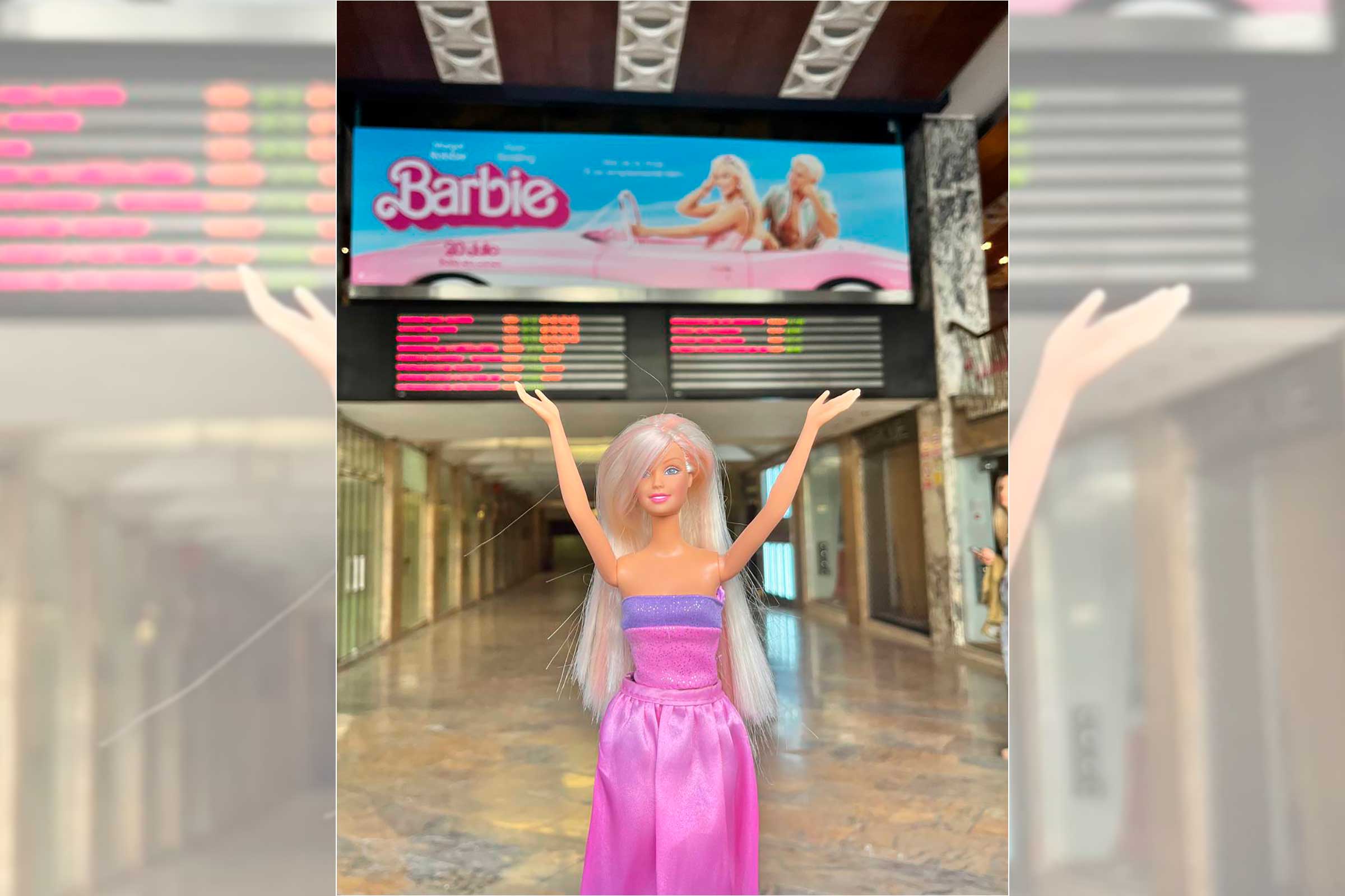 barbie un día en Zaragoza