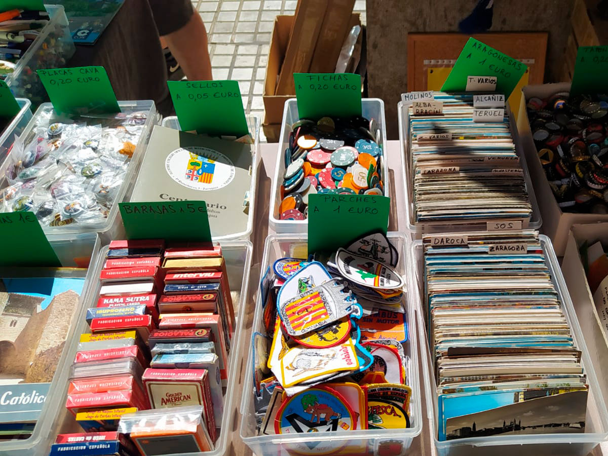 Puesto del Mercado del Coleccionismo