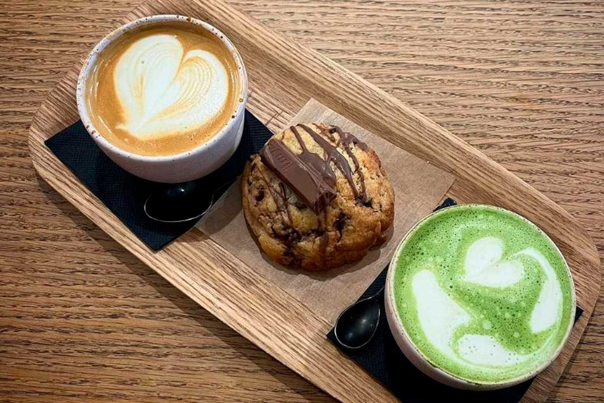 dónde tomar té matcha en Zaragoza Justicia Café