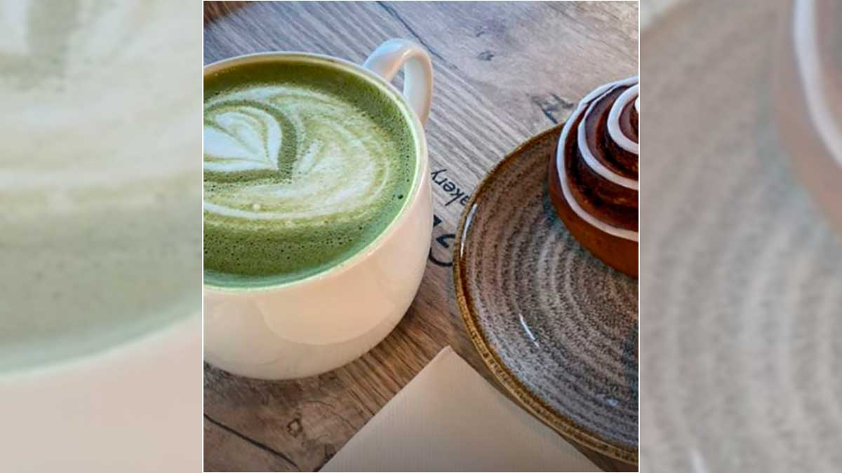 dónde tomar té matcha en Zaragoza Santa Gloria