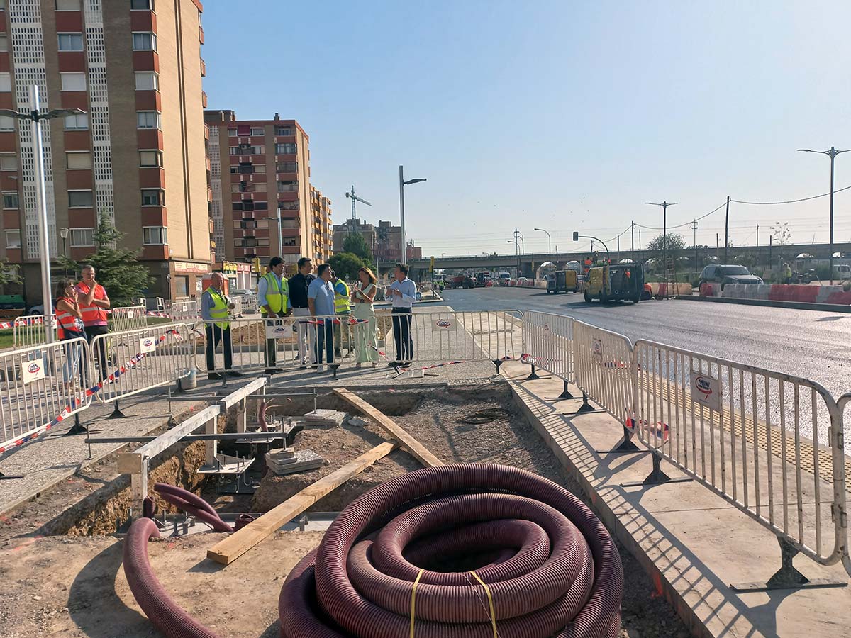 obras avenida Cataluña asfaltado Zaragoza