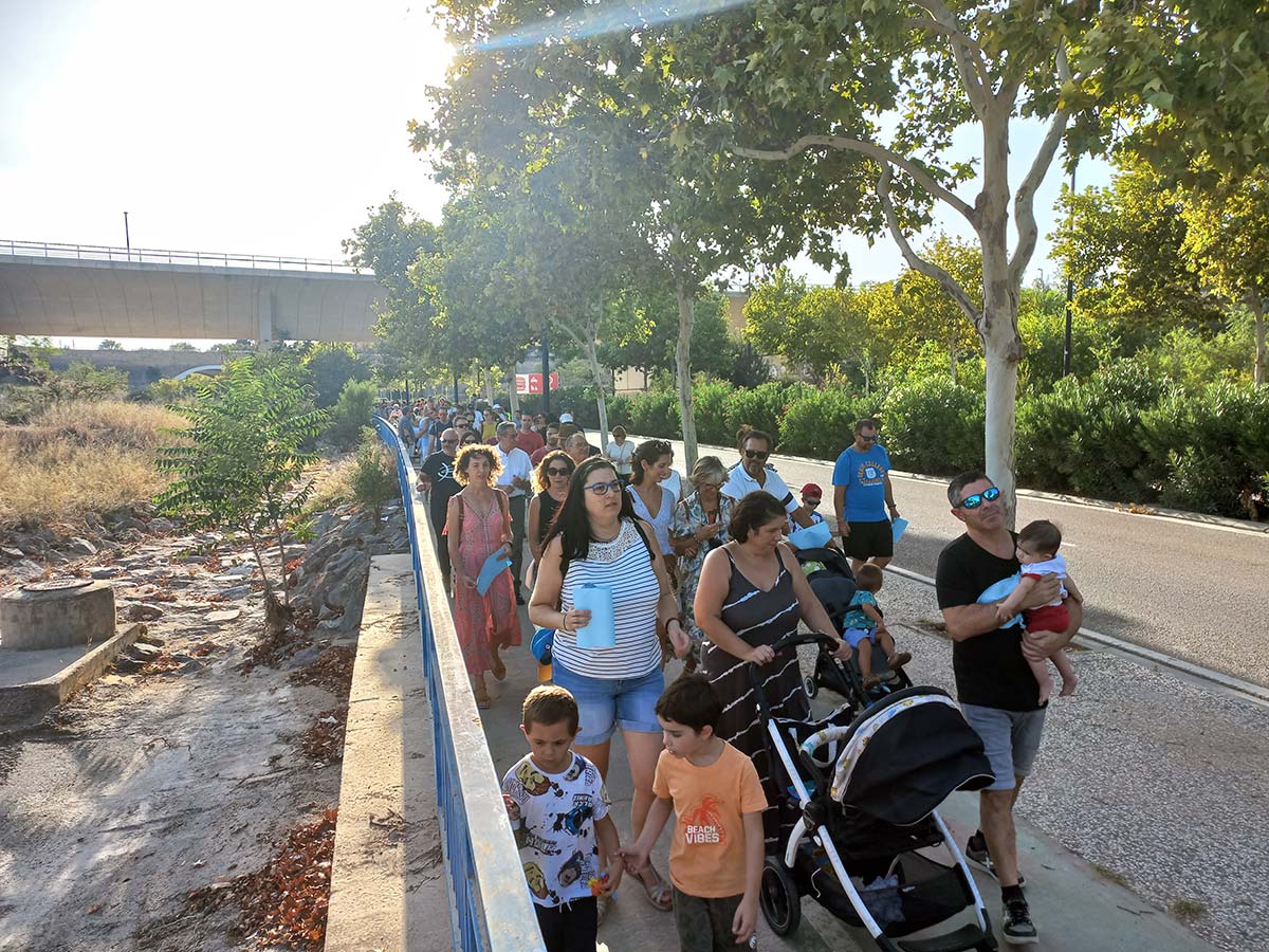 Concentración Parque Venecia colegio María Zambrano 