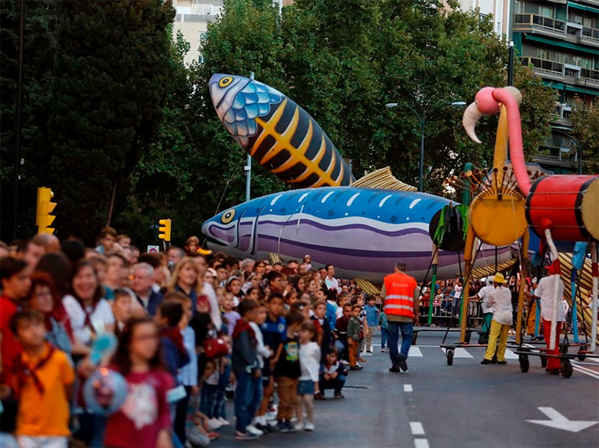 Imagen de archivo del desfile del pregón