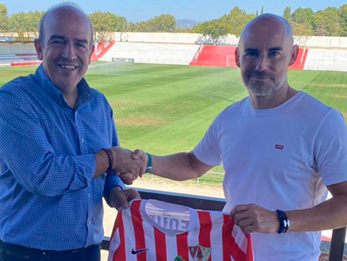 entrenador Barbastro Dani Martínez