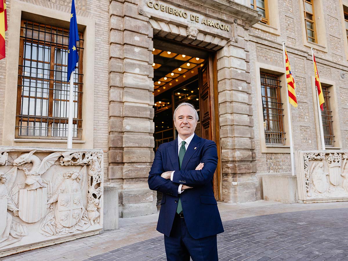 Jorge Azcón Gobierno de Aragón discurso fin de año