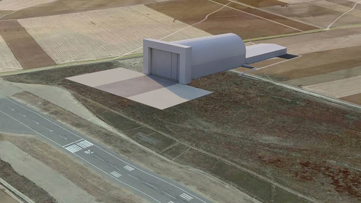 El edificio contará con planta una rectangular de 376,20 x 70,80 metros.
