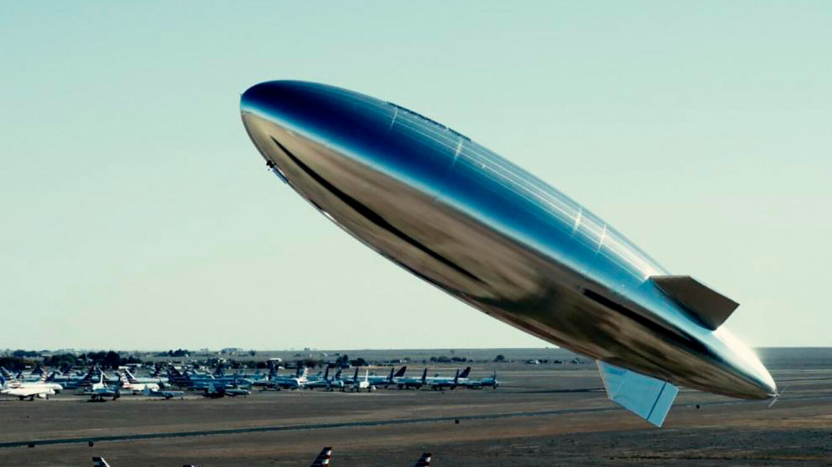 Se dispondrá una plataforma para el despegue del dirigible con unas dimensiones de 300 x 220 metros.
