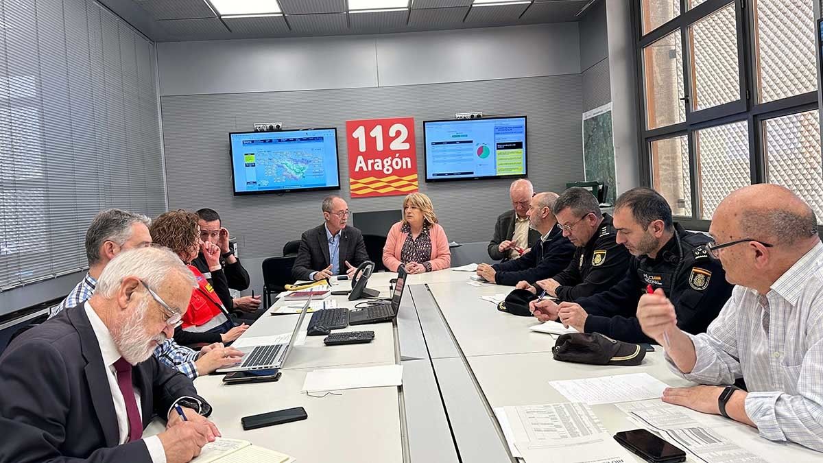 El Cecopi ha estado presidido por la consejera de Presidencia, Tomasa Hernández.