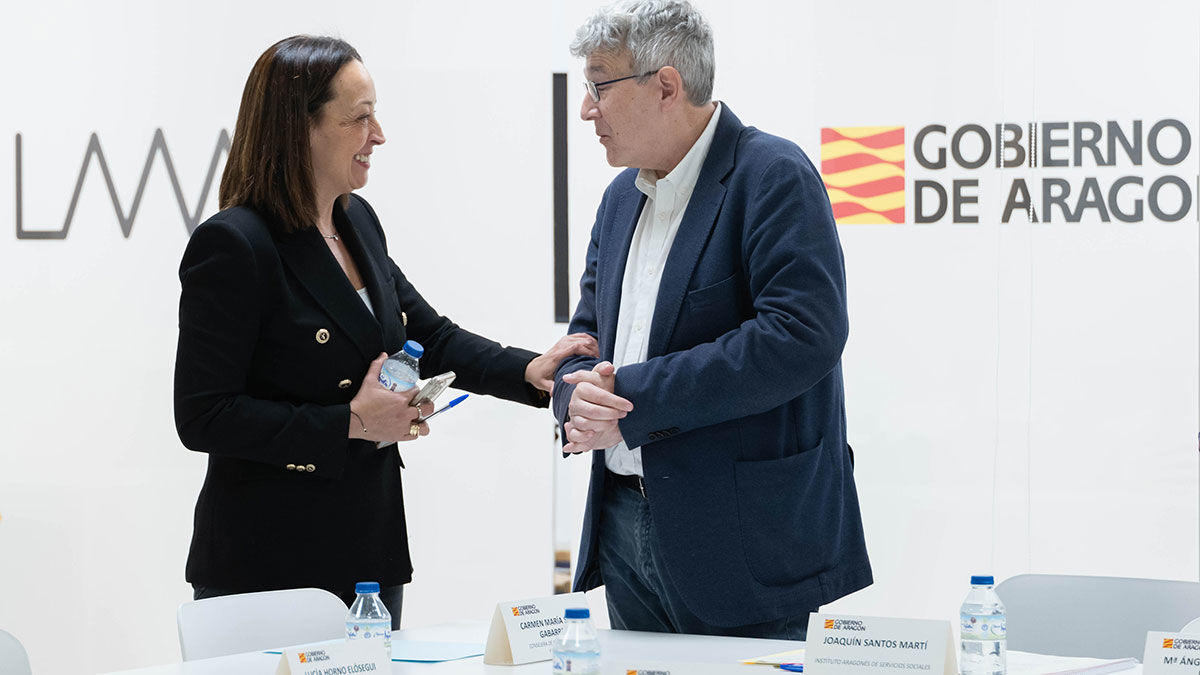 Carmen Susín, durante un acto público este lunes. Foto: Gobierno de Aragón