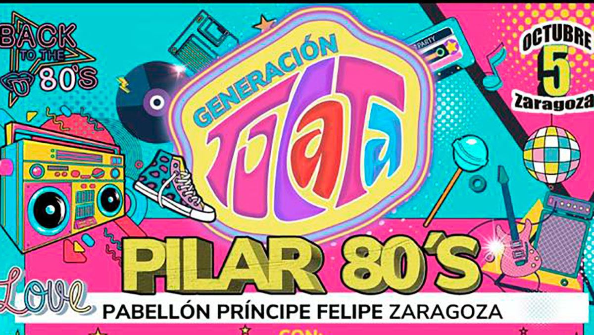 Este es el cartel del festival Generación Tocata para las Fiestas del Pilar 2023.