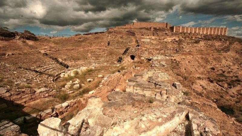 Yacimiento arqueológico de Bilbilis. Foto de: Ayuntamiento de Calatayud.