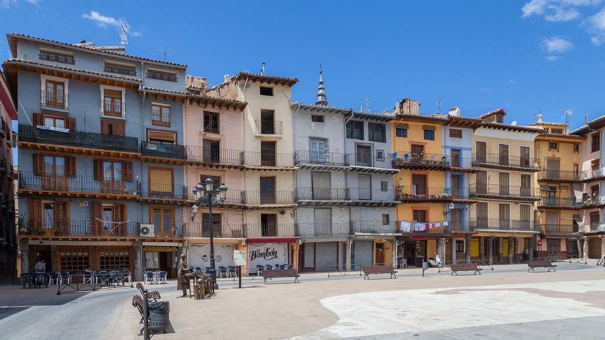 Plaza de España de Calatayud. Foto: Wikimedia Commons