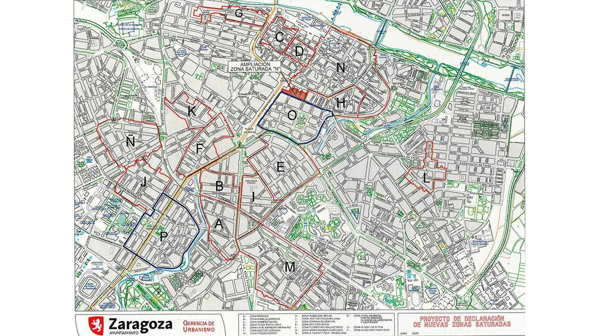 mapa-zonas-saturadas-zaragoza-hostelería-licencias-bares
