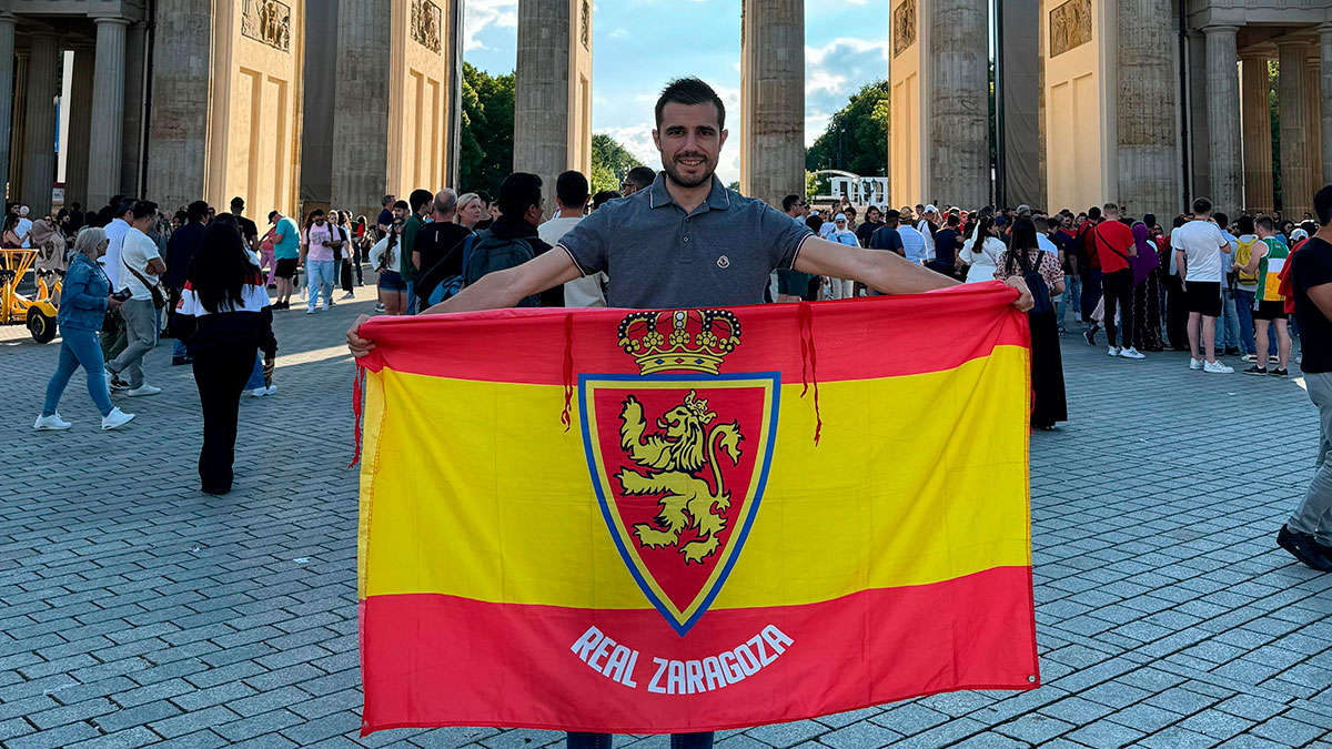 David Pemán, vecino de Uncastillo, vuelve a Alemania para apoyar a La Roja.
