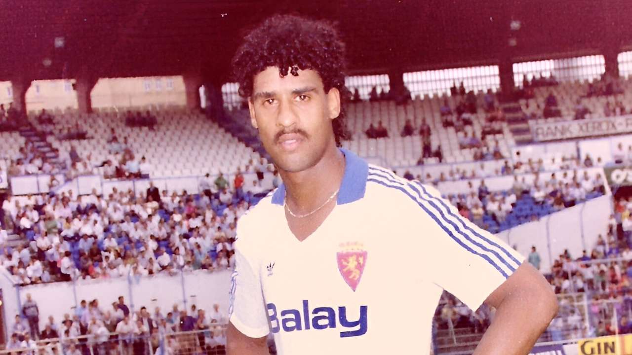 Frank Rijkaard en la Romareda. Foto: Real Zaragoza
