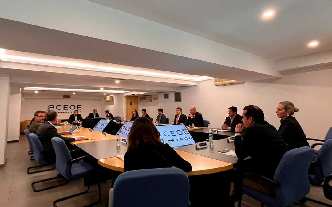 Reunión del Comité internacional de CEOE Aragón este martes en Zaragoza