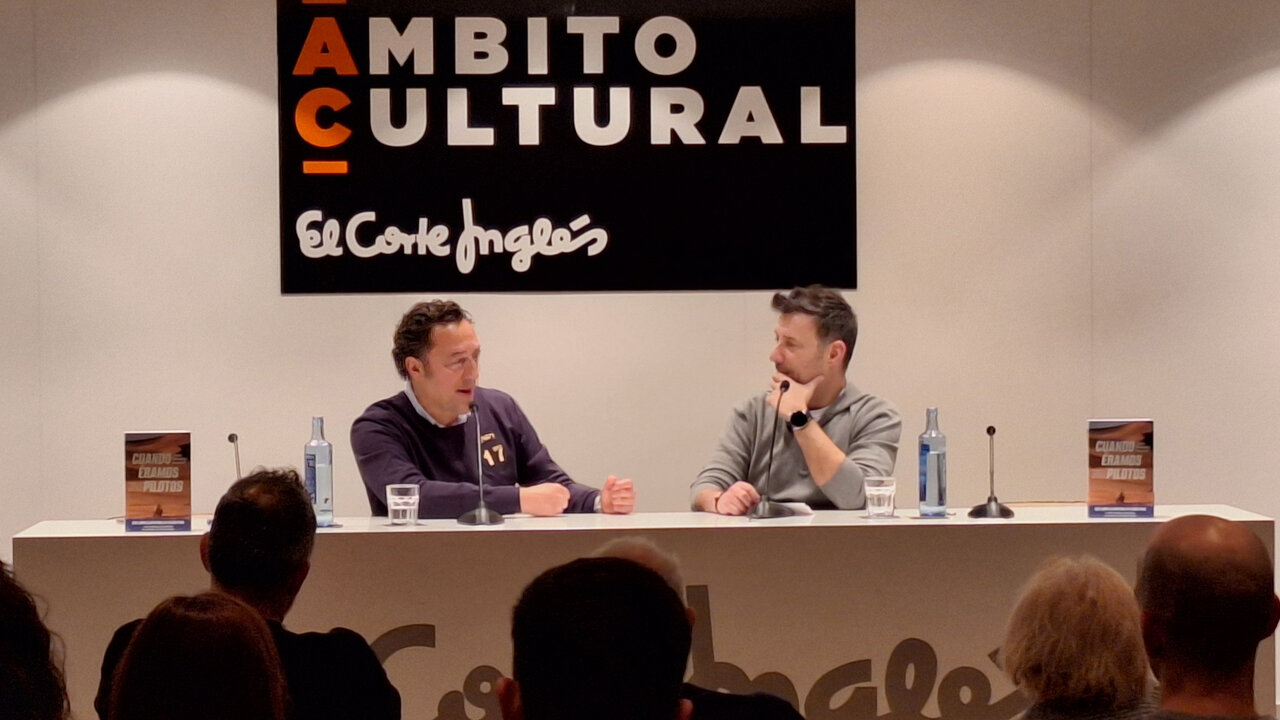 José Antonio Ponseti e Iñaki Urrutia en Ámbito Cultural de El Corte Inglés