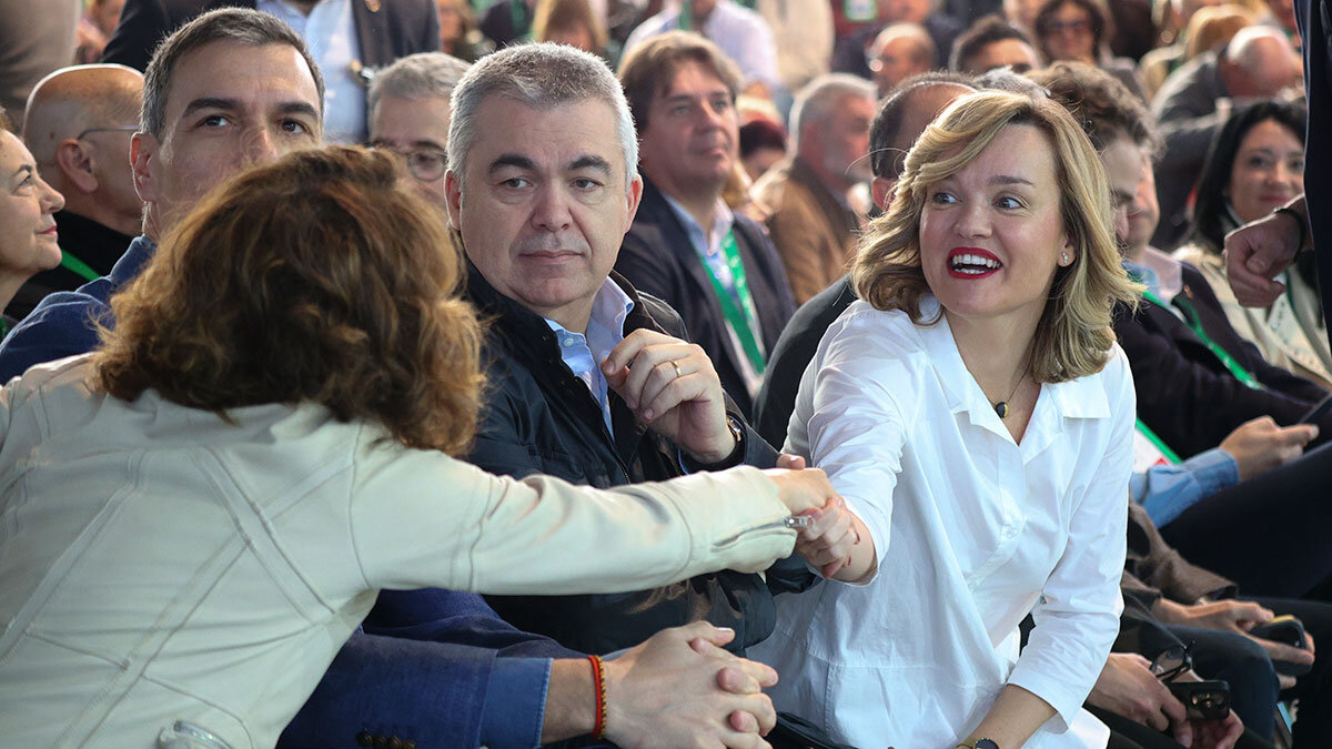 Alegría, en el Congreso del PSOE Andaluz. Foto: PSOE