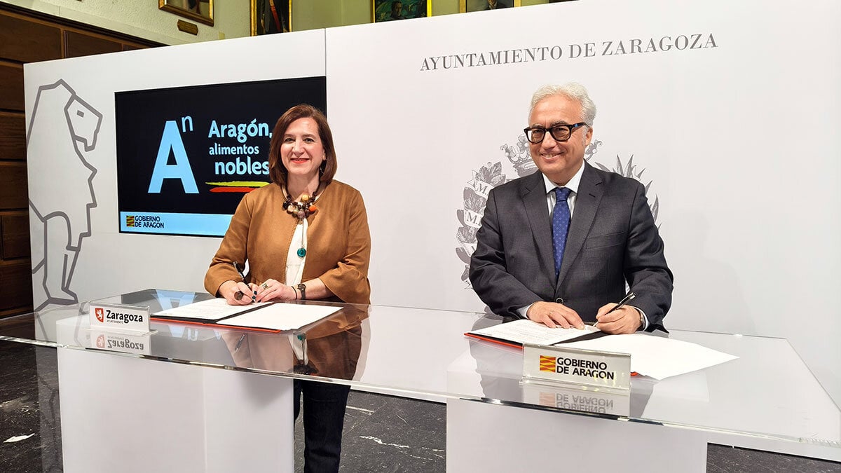 aragon-alimentos-nobles-convenio-ayuntamiento-zaragoza-gobierno-aragon