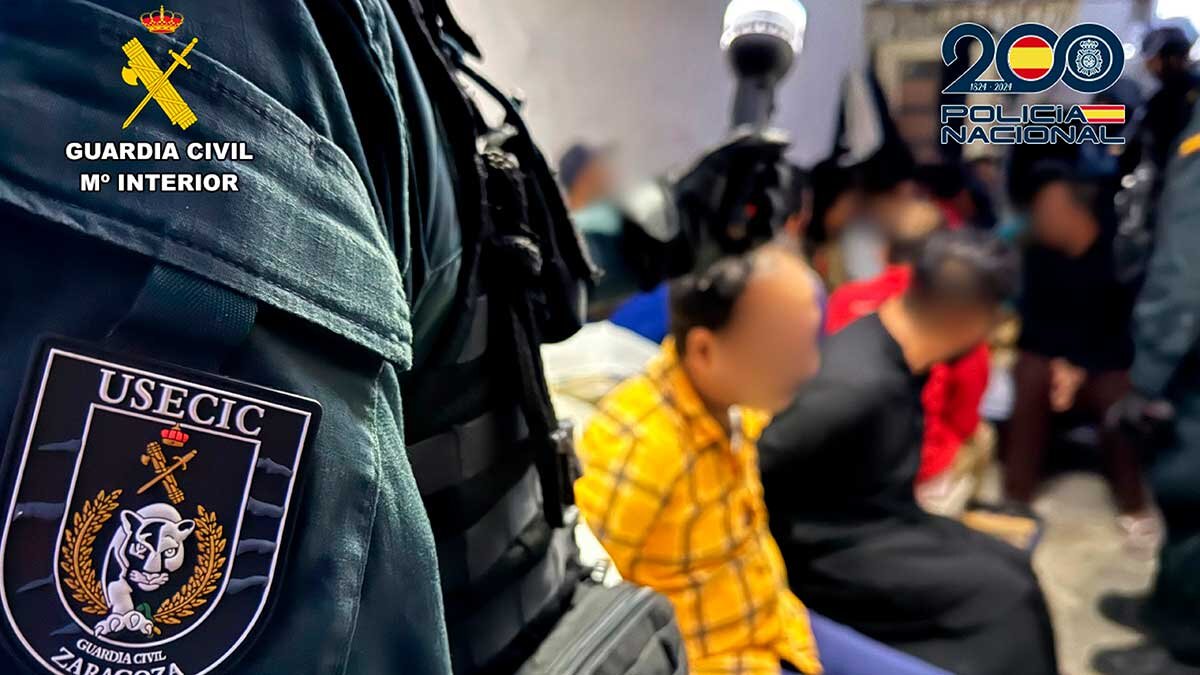 De las tres personas detenidas en Caspe por la red de explotación laboral, dos de ellos eran cabecillas de la trama.
