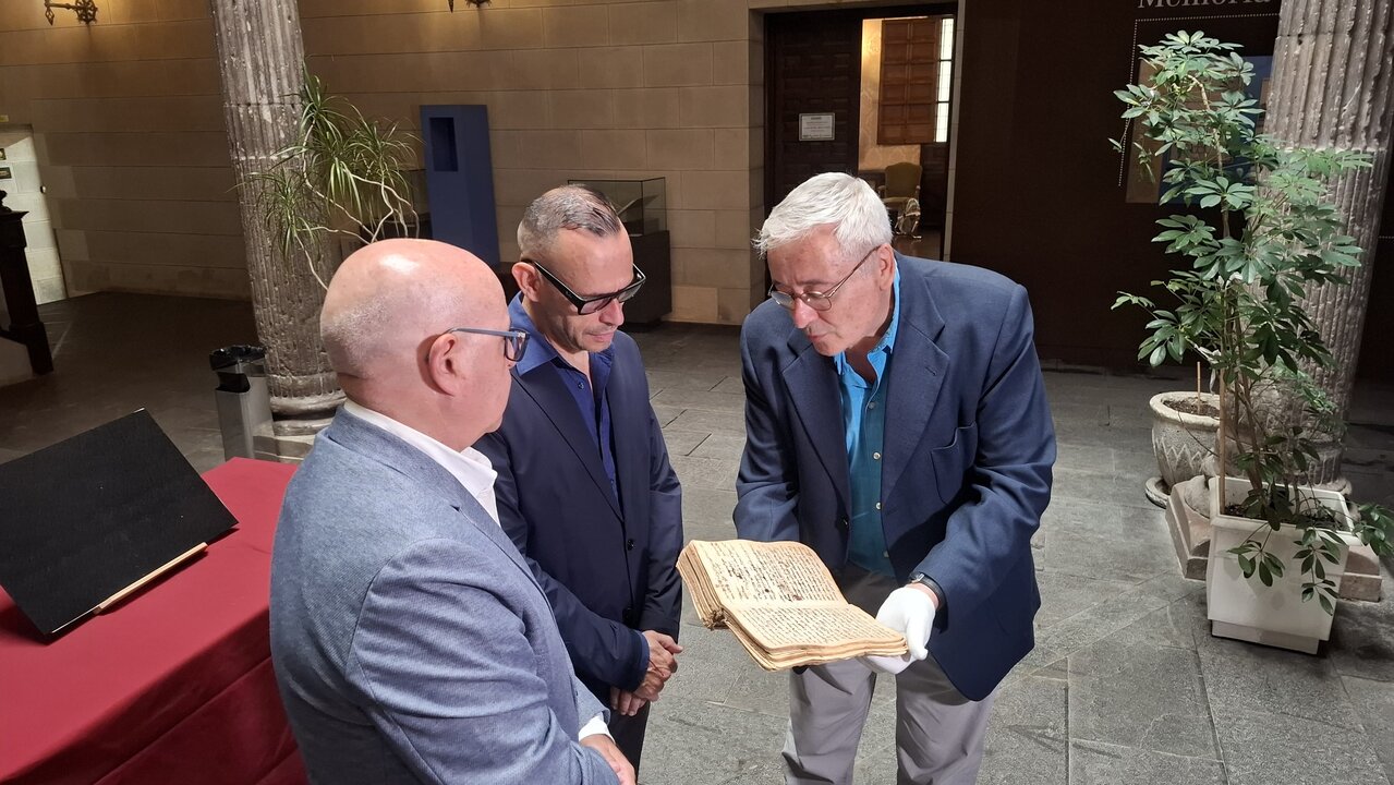 El códice se encuentra en el Archivo provincial de Zaragoza
