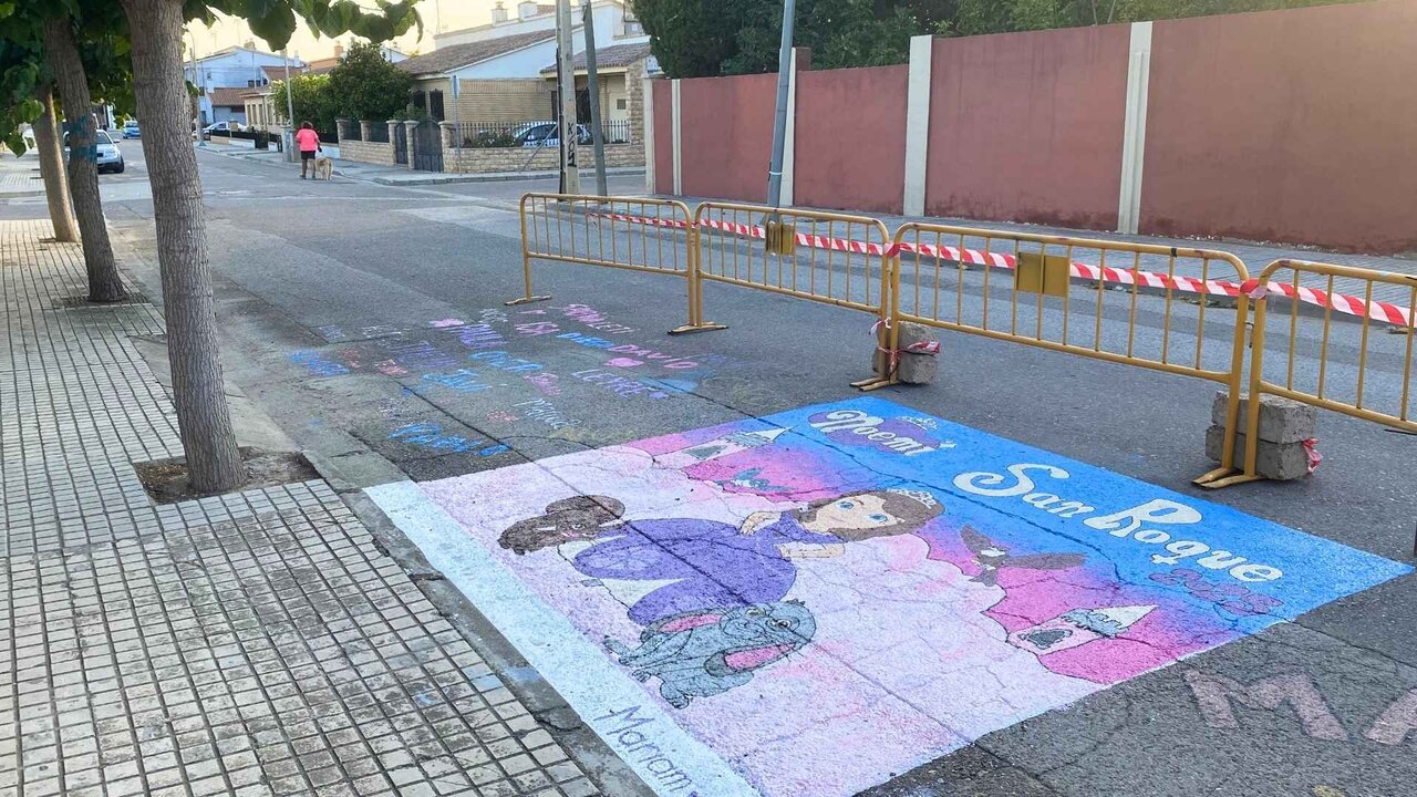 Los murales de Pina de Ebro