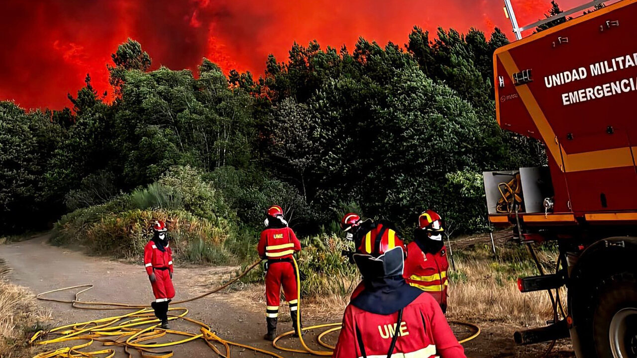 bomberos UME