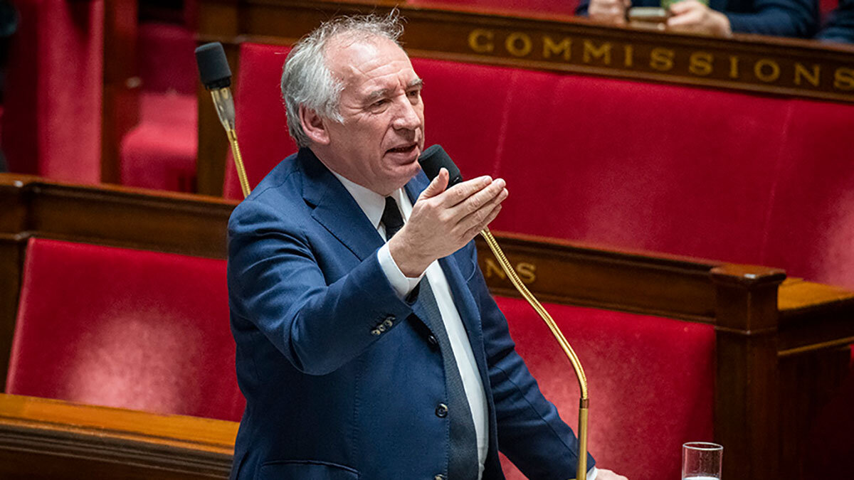 François Bayrou en una intervención. Foto: Asamblea Nacional Francesa