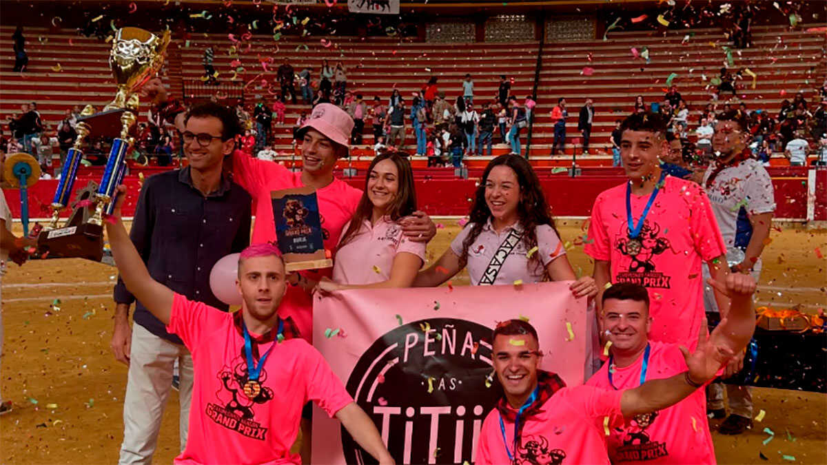 El equipo rosa de Borja ha sido el ganador. Foto: IG @ruedo_bravo