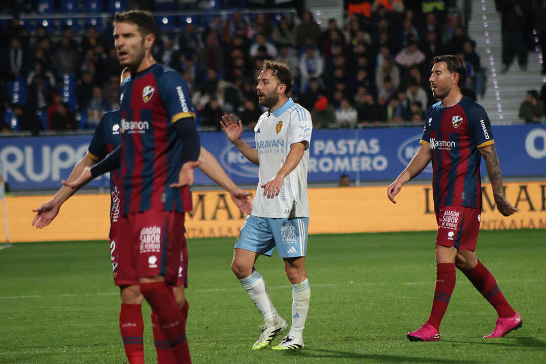 El Real Zaragoza -S.D. Huesca, último partido celebrado en el Ibercaja Estadio. Foto: Pilar Álvarez