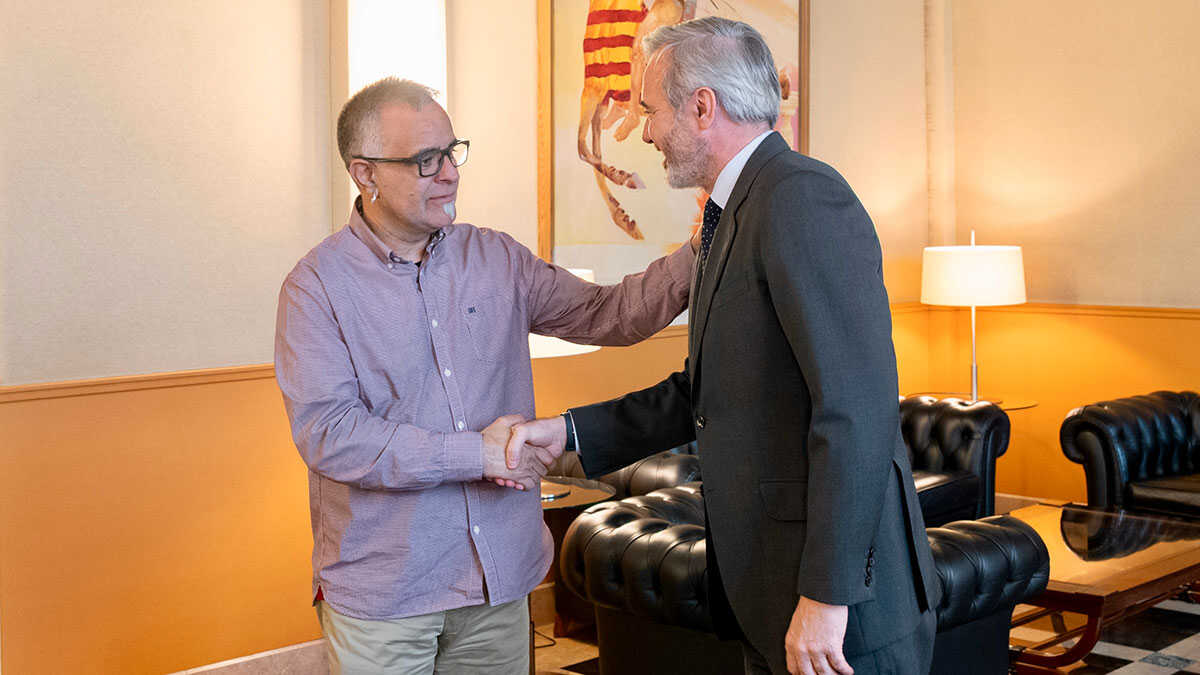 Andoni Corrales y Azcón. Foto: Fabián Simón (DGA)