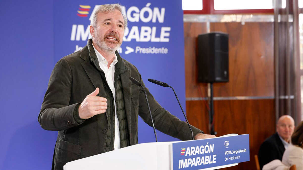 Jorge Azcón ha defendido sus dos años y medio de gobierno y su modelo | Foto: PP