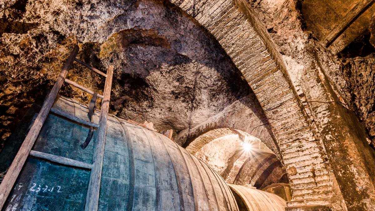 Bodegas EL Polo. Foto: Ayuntamiento de Almonacid de la Sierra.