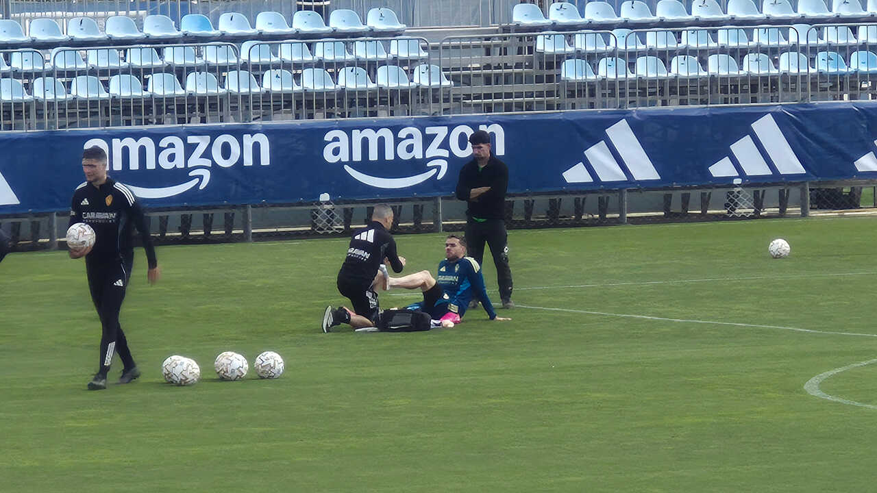 soberon entrenamiento real zaragoza