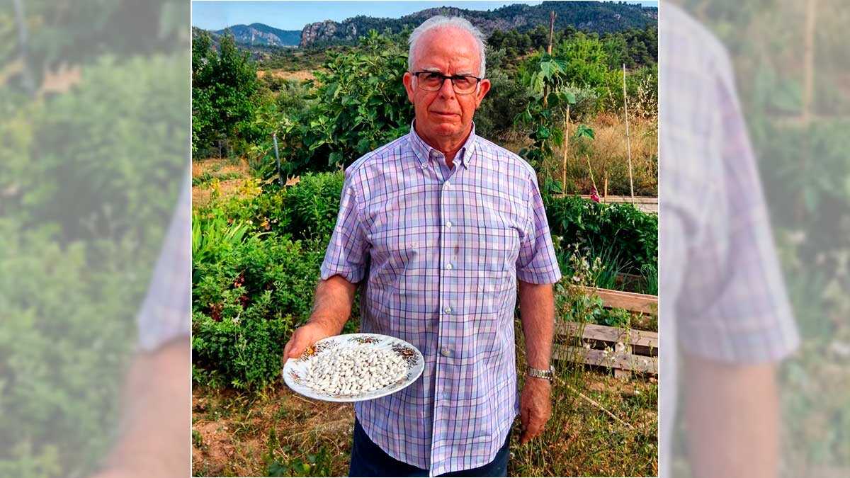 Pascual, agricultor de Beceite ligado a La Fábrica de Solfa. Foto: La Fábrica de Solfa